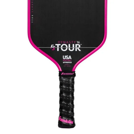 vot pickleball franklin fs tour dynasty 16mm 245gr pink chinh hang 3