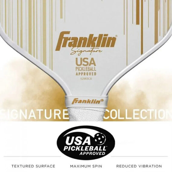 vot pickleball franklin signature pro 13mm 218gr black chinh hang 5