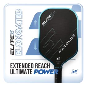 vot pickleball facolos elite x elongated 16mm chinh hang