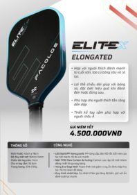 vot pickleball facolos elite x elongated 16mm chinh hang tuanvisport