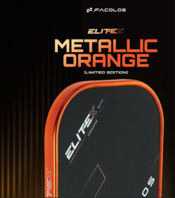 Vợt Pickleball Facolos Elite X Metallic Orange ( Limited Edition ) - 16mm - Chính Hãng 2 vot pickleball facolos elite x metallic orange limited edition 16mm chinh hang 3