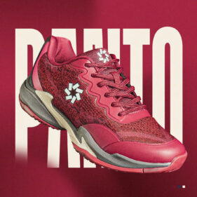 Giày Pickleball / Tennis Jogarbola Panto I - Red - Chính Hãng 1 giay pickleball tennis jogarbola panto i red chinh hang 10
