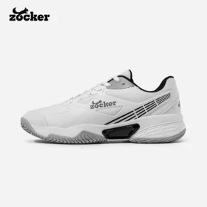 giay pickleball tennis zocker aspire speed trang xam chinh hang 1