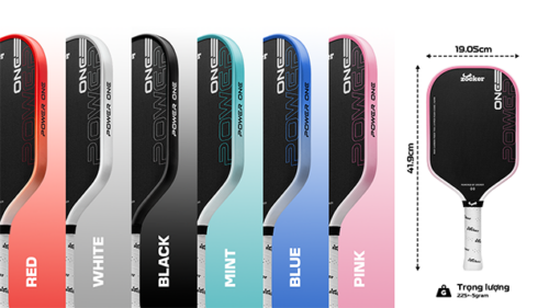 vot pickleball vot pickleball zocker power one 16mm do chinh hang 3