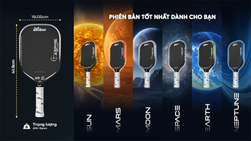 vot pickleball zocker aspire signature gen 2 16mm chinh hang 3