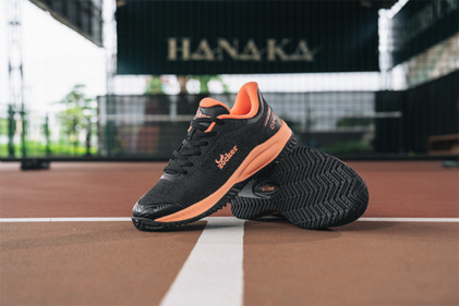Giày Pickleball / Tennis Zocker Apex Pro - Đen Cam - Chính Hãng 2 giay pickleball tennis zocker apex pro den cam chinh hang 1