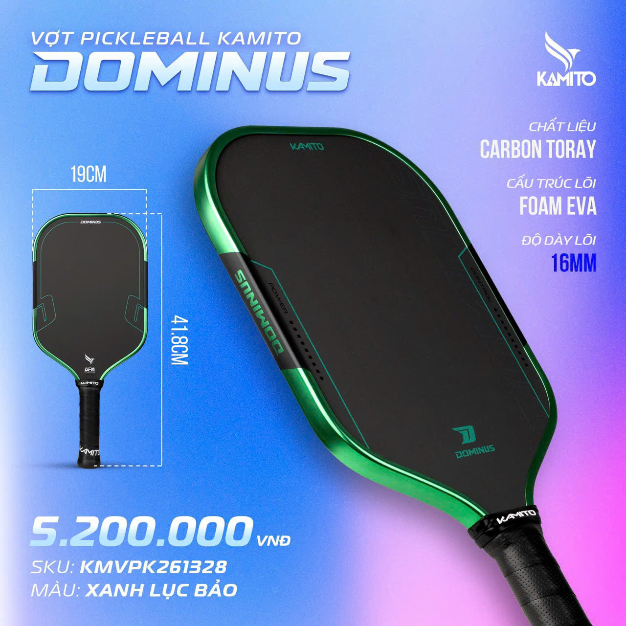 vot-vot-pickleball-kamito-dominus-16mm-chinh-hang-tuanvisport (4) vot vot pickleball kamito dominus 16mm chinh hang tuanvisport 4