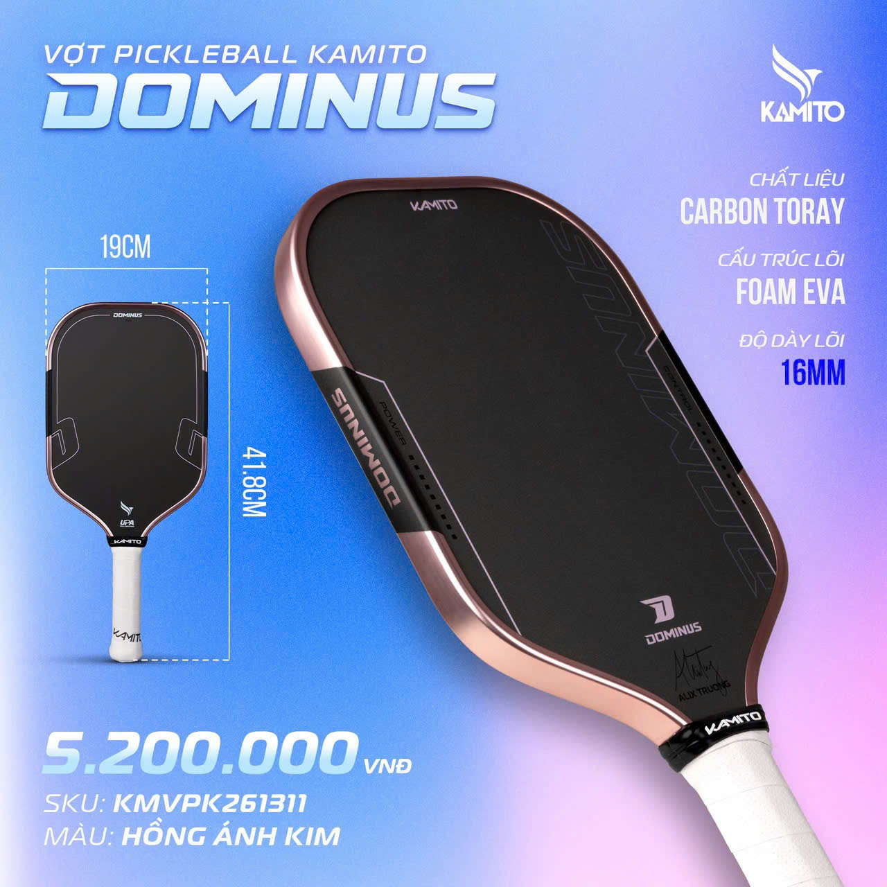 vot-vot-pickleball-kamito-dominus-16mm-chinh-hang-tuanvisport (5) vot vot pickleball kamito dominus 16mm chinh hang tuanvisport 5