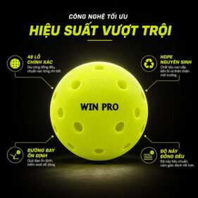 Bóng Pickleball Win Pro 48 lỗ - Chính hãng 3 bong pickleball win pro 48 lo chinh hang 4