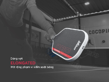 Vợt Pickleball Vợt Pickleball Zocker Pro Control -16mm - Đen - Chính Hãng 5 vot pickleball vot pickleball zocker pro control 16mm chinh hang 2