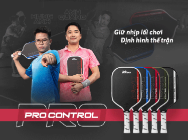 Vợt Pickleball Vợt Pickleball Zocker Pro Control -16mm - Đen - Chính Hãng 1 vot pickleball vot pickleball zocker pro control 16mm chinh hang 4