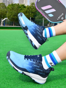 Giày Pickleball / Tennis Lefus L042 - Cyan - Chính Hãng 3 giay pickleball tennis lefus l042 chinh hang tuanvisport 38